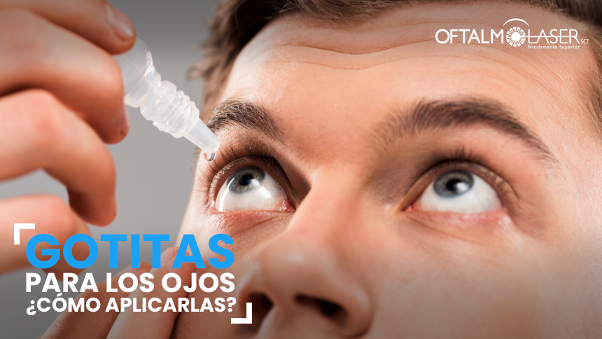 ¿Cómo ponerse las gotas en los ojos?